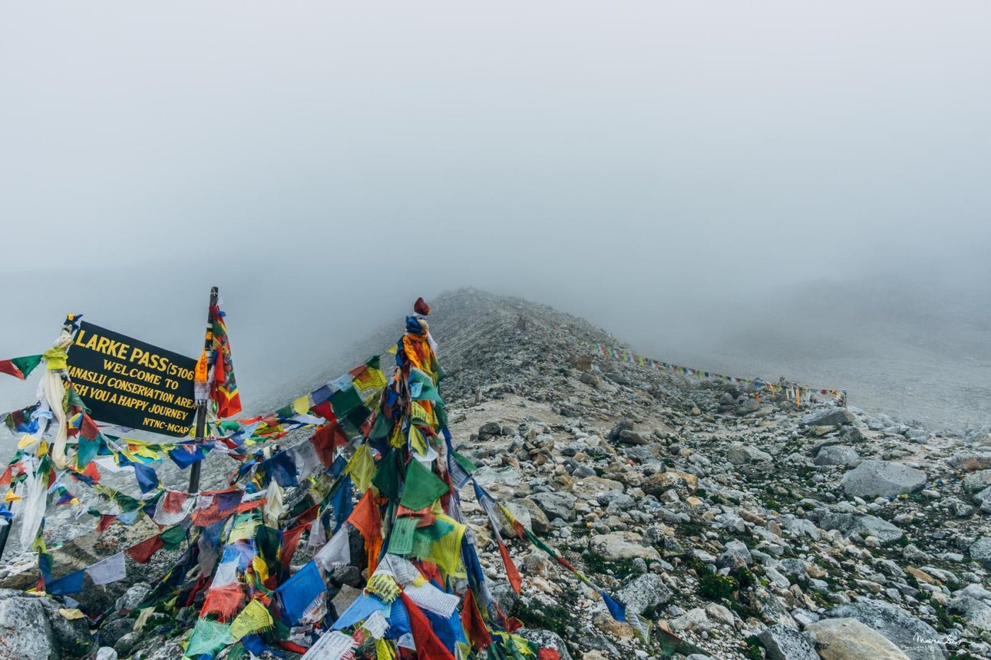 Prayer flags in the wind