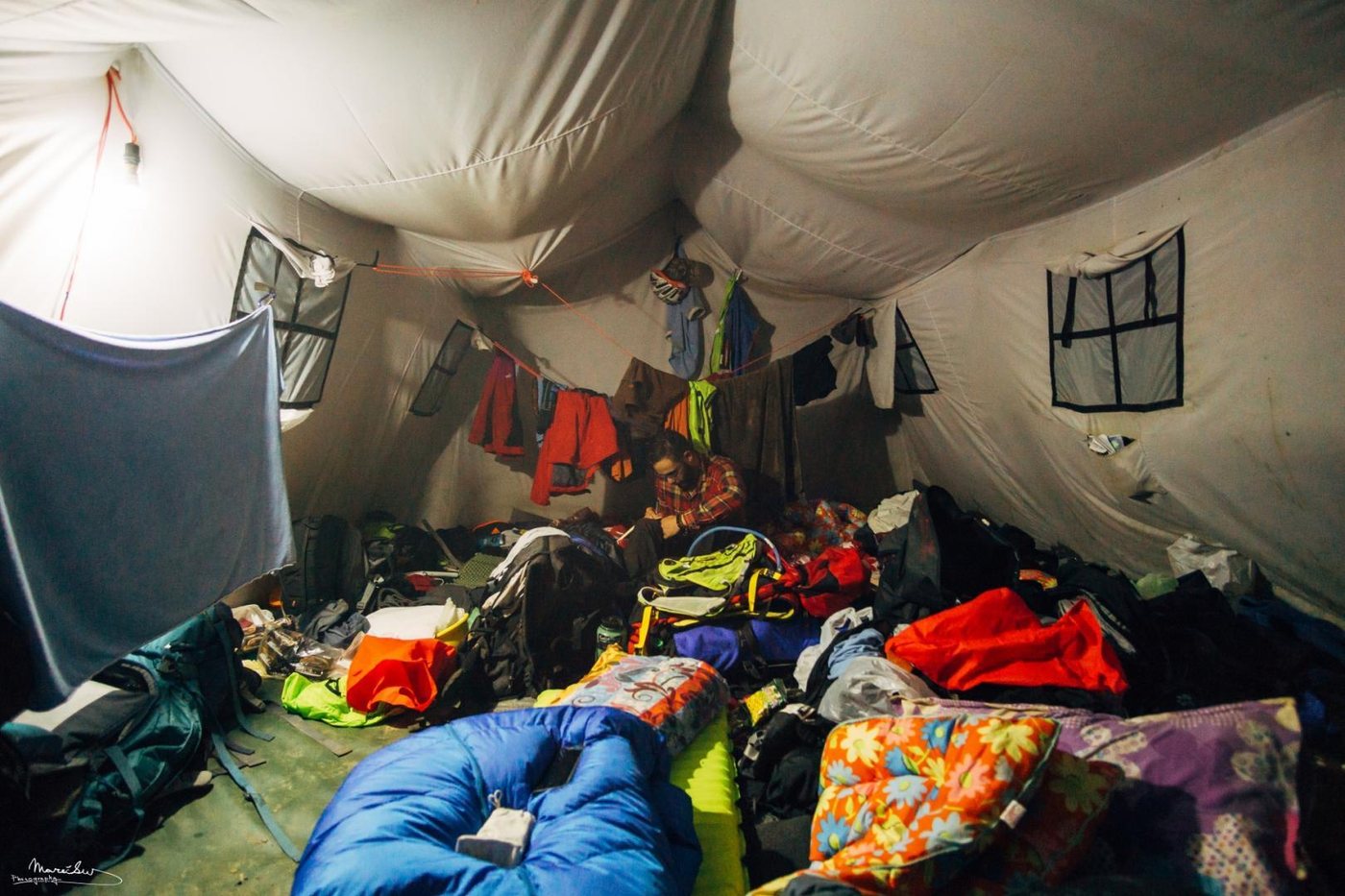Where we slept